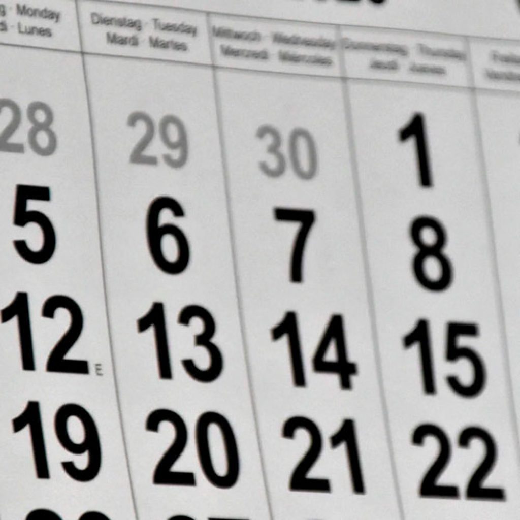 Significado de Calendario