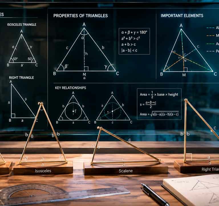 Propiedades de los triángulos: definición, reglas y clasificación 2 Propiedades De Los Triangulos