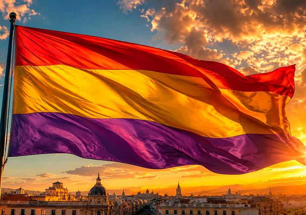 Bandera republicana o bandera de la Segunda República Española 2 Bandera Republicana Española