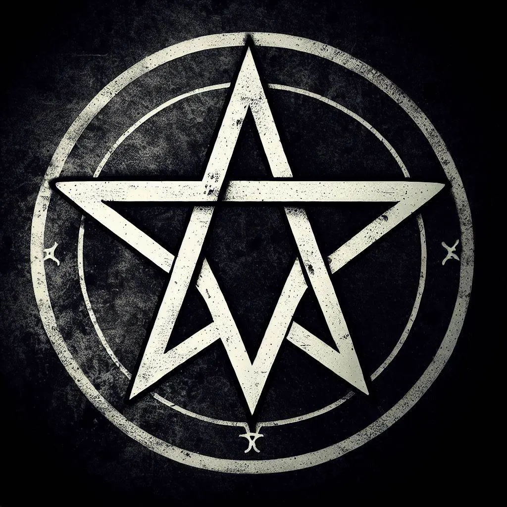 El pentagrama satánico