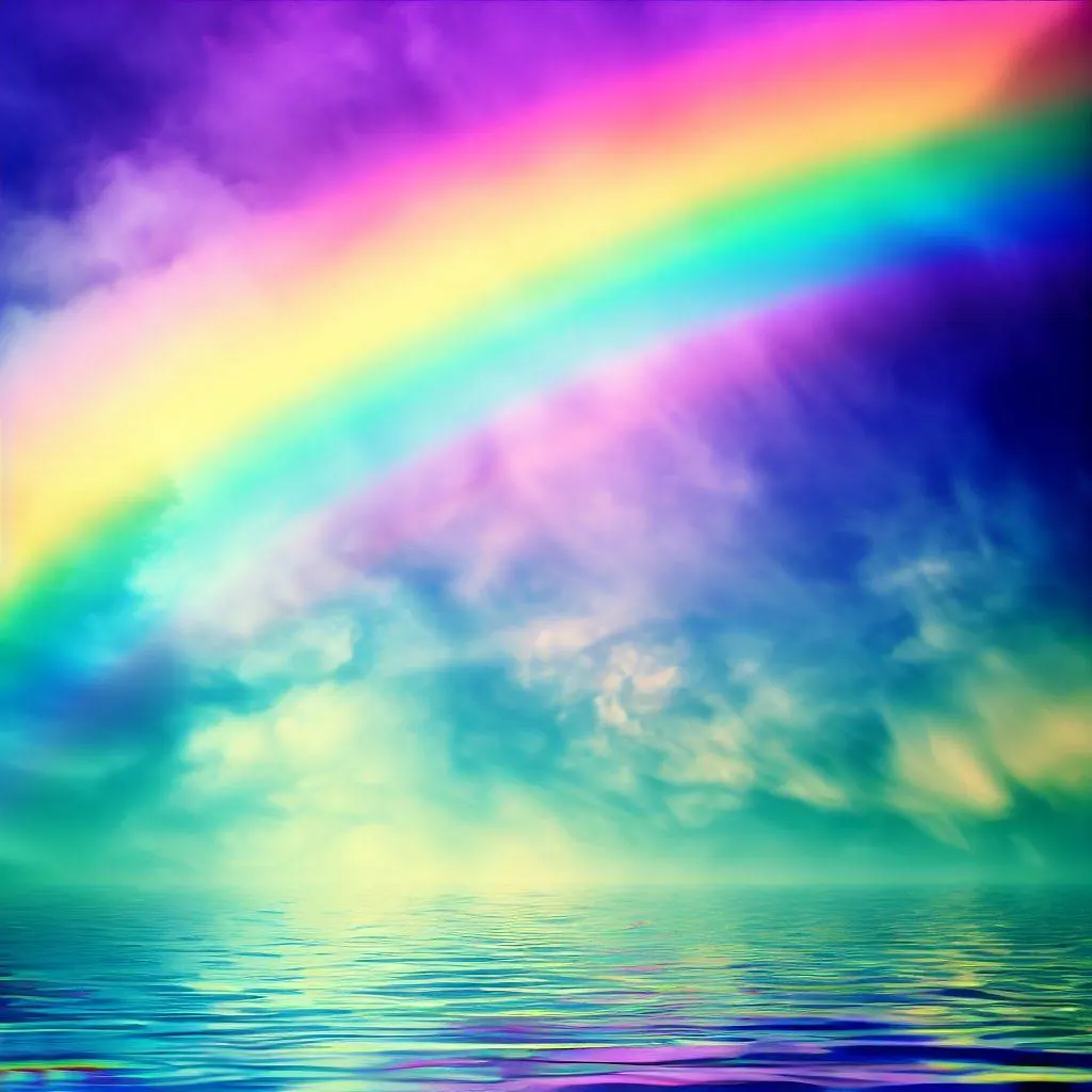 Los colores del arcoiris