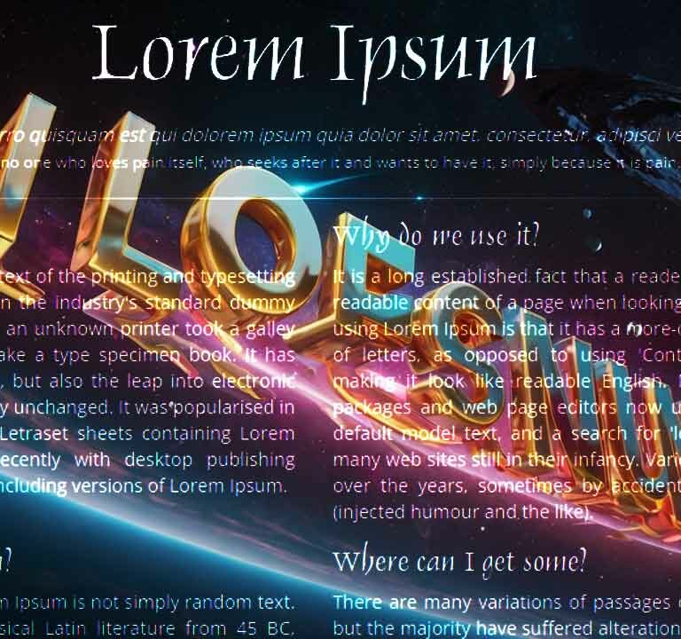 Lorem Ipsum Dolor Sit Amet
