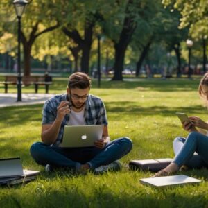 Estudiantes Universitarios Gestionan Tiempo Libre Digital