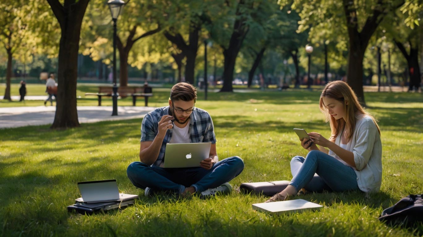 Estudiantes Universitarios Gestionan Tiempo Libre Digital