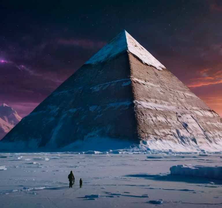 Pirámides en la Antártida
