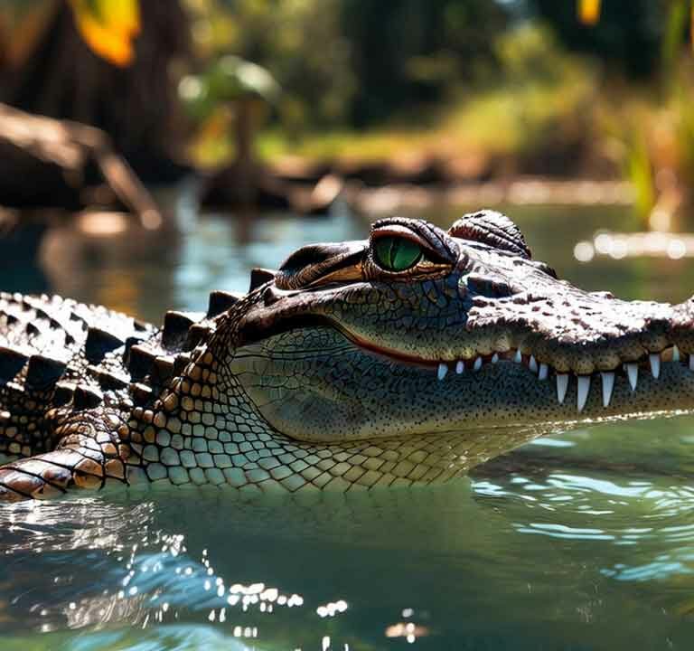 Caimán americano: Un Viaje por su Hábitat y Comportamiento 2 Caiman Americano