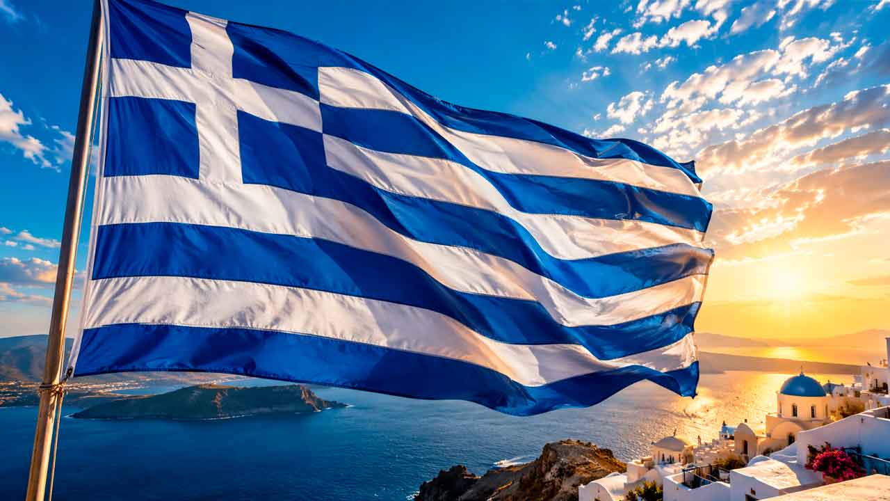 Descubre el Significado y la Historia detrás de la Bandera de Grecia 1 Bandera De Grecia